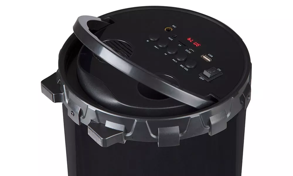 Akai Sound Cannon Wireless and Karaoke Light-Up Speaker - Image 5