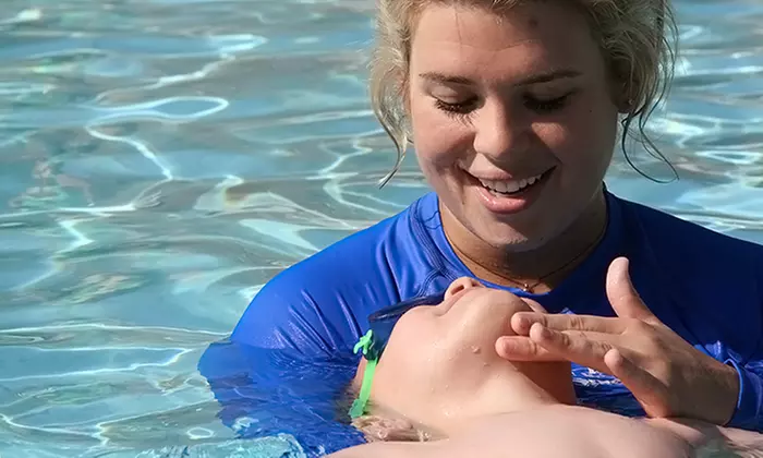 $49 for Four Children's Swim Classes at Aqua-Tots Swim School – Boise, Idaho ($94 Value) - Primary Image