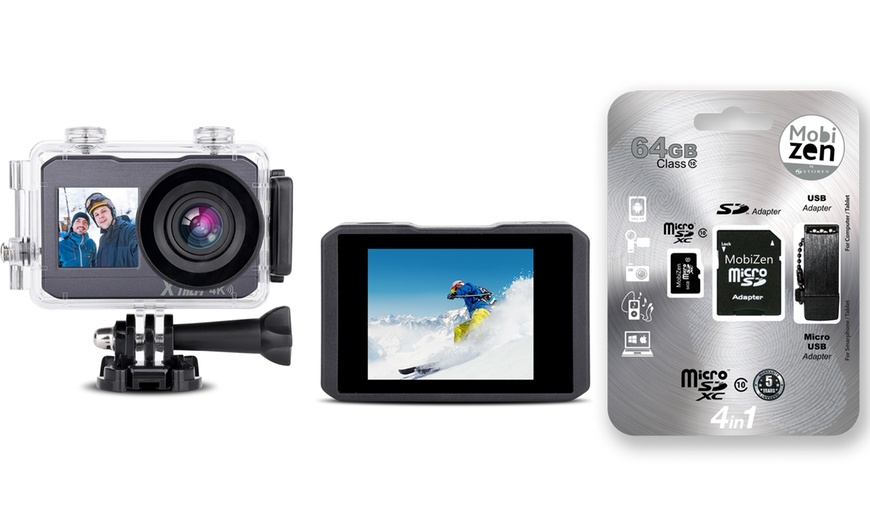 Image 6: Ultra HD 4K WiFi Action Camera