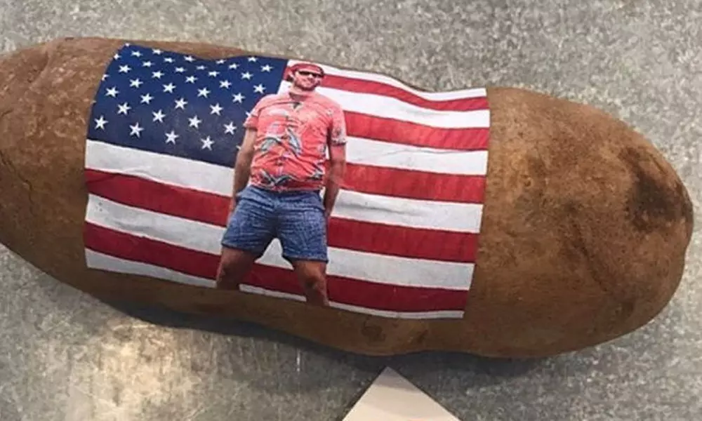 Custom Face Delivered on a Potato from Anonymous Potato (50% Off)    - Primary Image