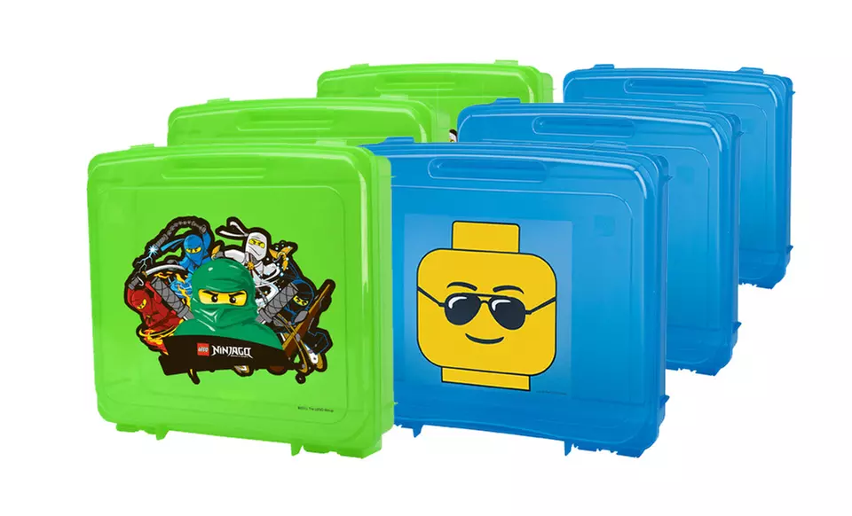 $49.99 for a LEGO Portable Project Case and Base Plate Six-Pack ($107.94 List Price). Free Shipping and Returns. - Primary Image