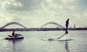 Flyboarden in Amsterdam 