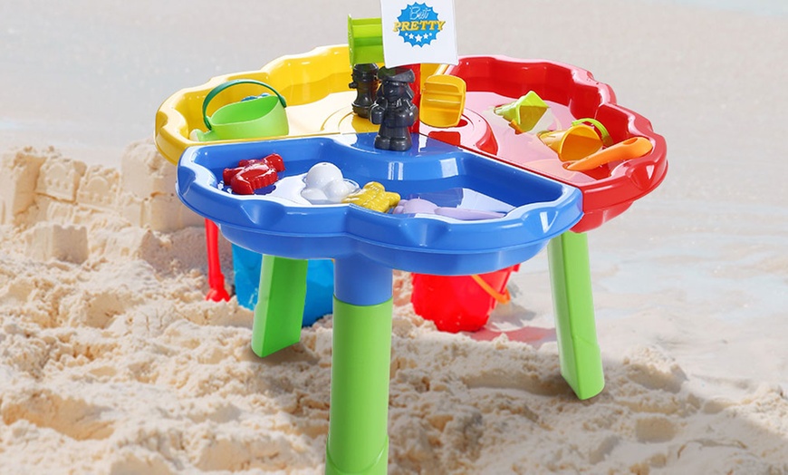 Image 17: Kids' Sand Pit Play Set