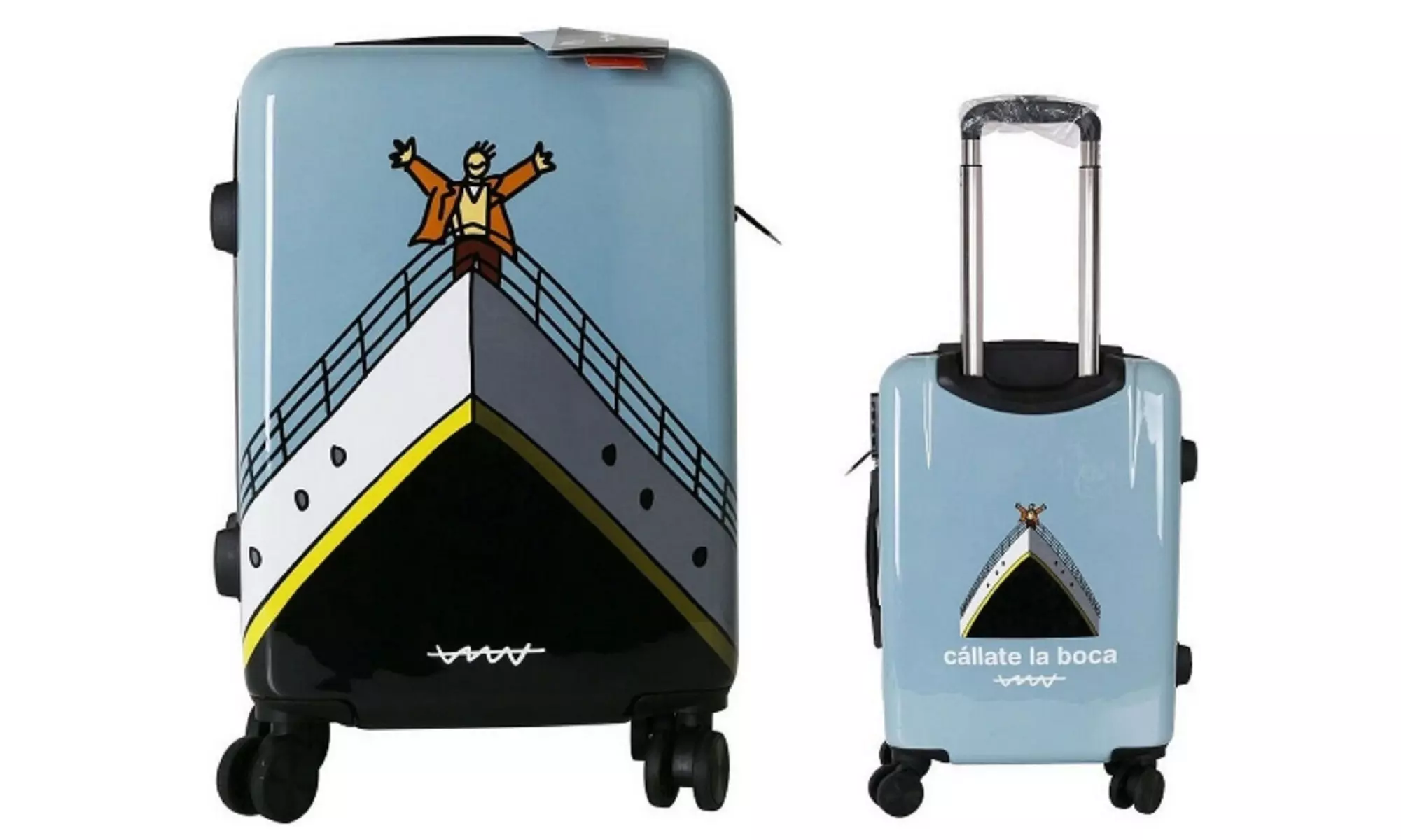Valigia da cabina Callate La Boca, disponibile in 3 modelli e con spedizione gratuita - Image 4