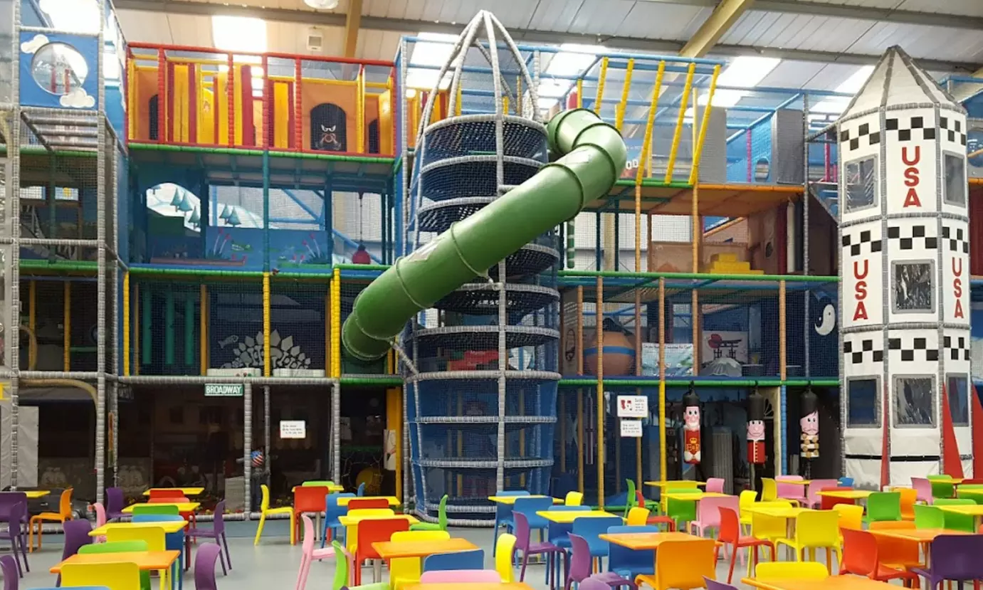 Entry for Two Adults and One or Two Children with One Car Parking Space at Riverside Hub (Up to58% Off) - Primary Image