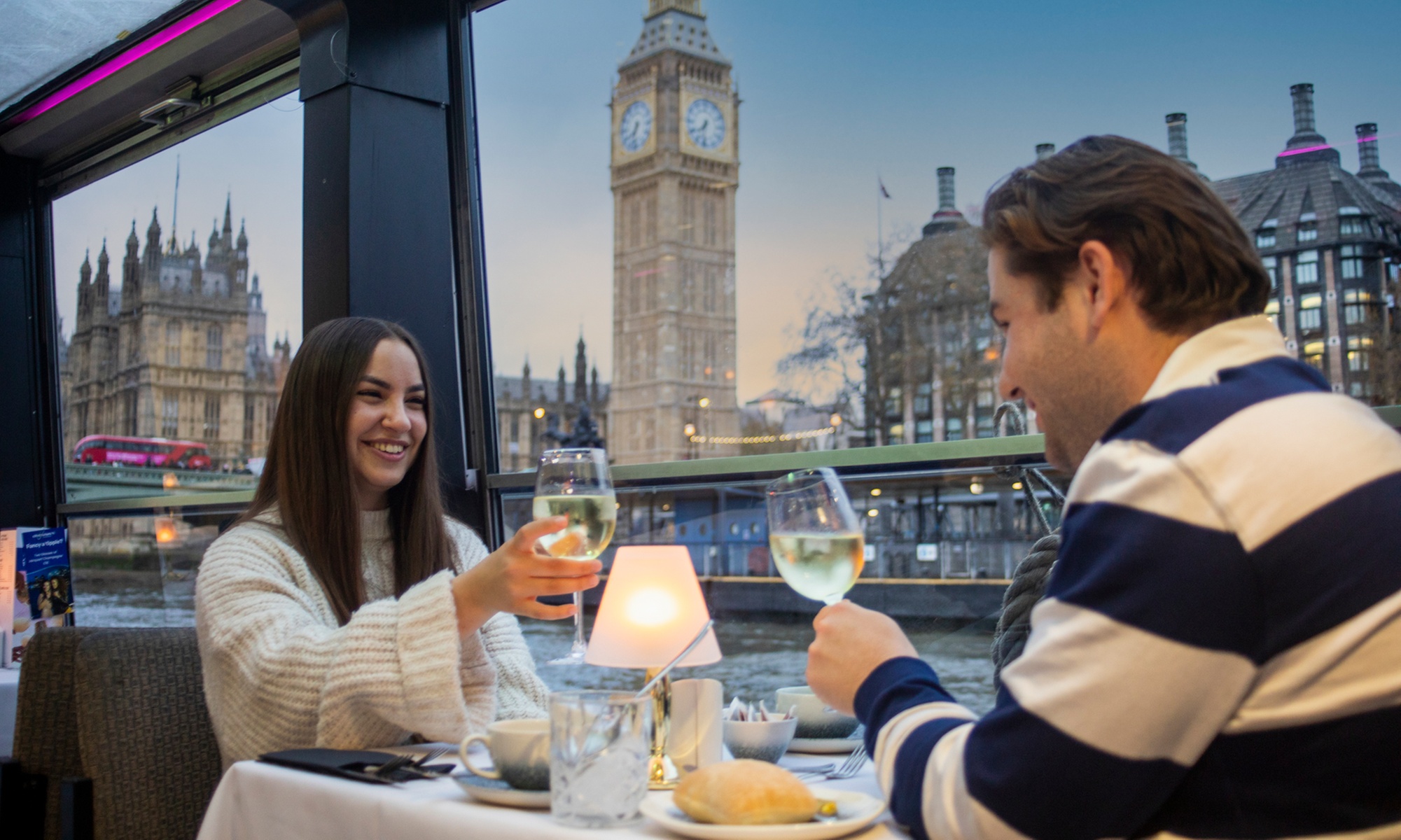 River Thames Cruises: Lunch or Evening with Dining & Live Music