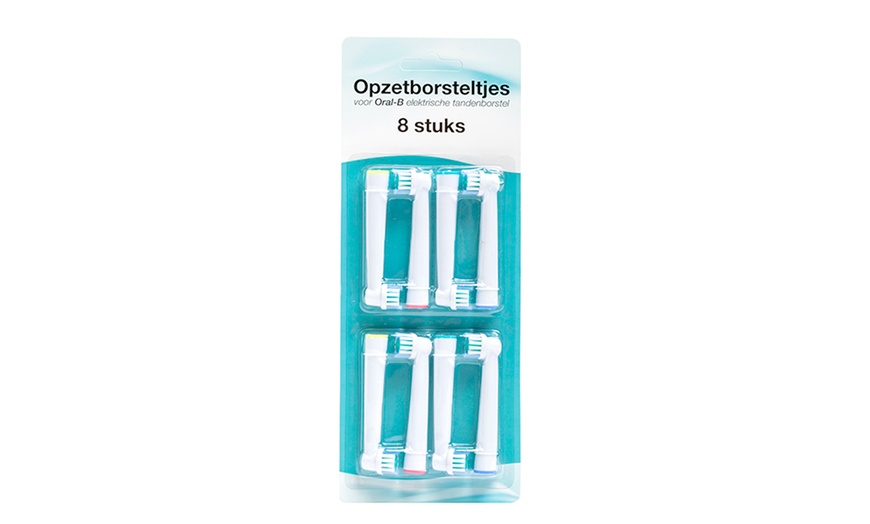 Image 2: 8 borstels geschikt voor Oral B 