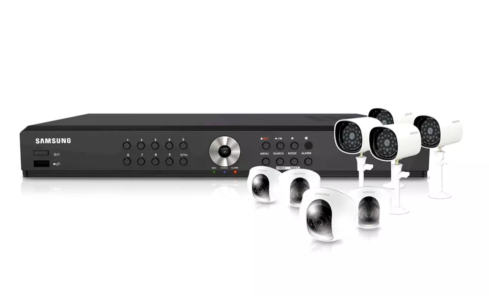$399.99 for a Samsung DVR Security System (Manufacturer Refurbished) ($799.99 List Price). Free Shipping and Returns. - Primary Image