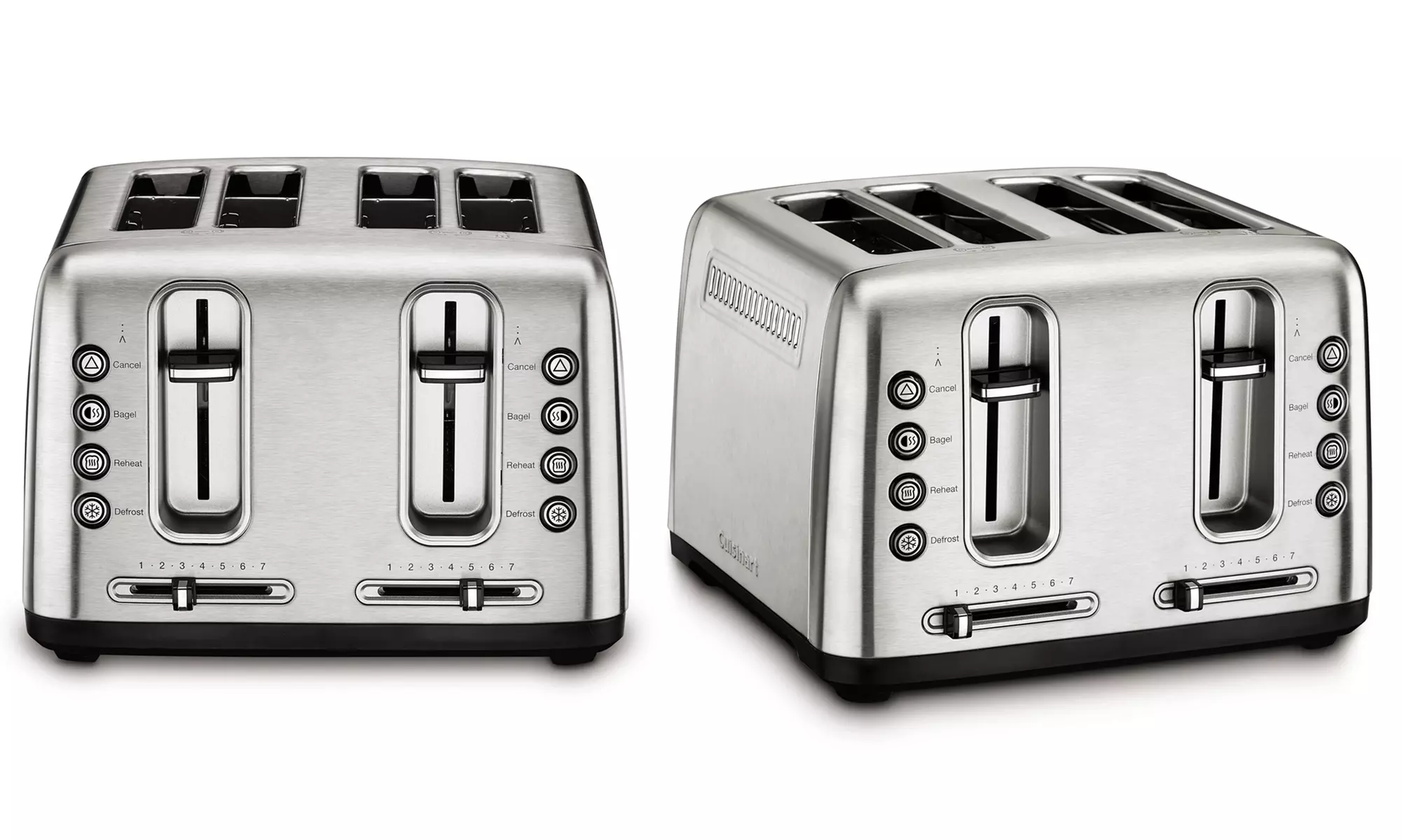 Cuisinart Stainless Steel 4-Slice Toaster with Shade Control (Manufacturer Refurbished) - Second Medium