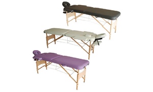  HomCom Foldable Massage Table 