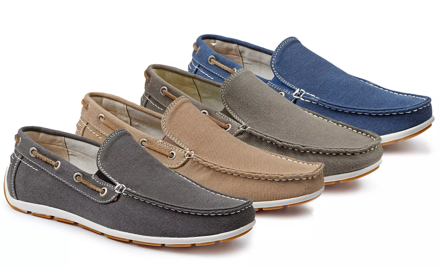 GBX Suspect Men's Canvas Boat Shoes - Primary Image