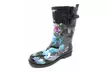 Women's Floral or Camouflage Short Rain Boots - Second Medium