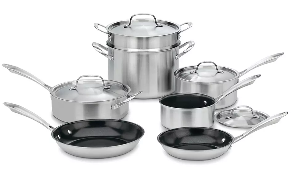 Cuisinart 11-Piece Green Gourmet Cookware Set | Brought to You by ideel - Primary Image