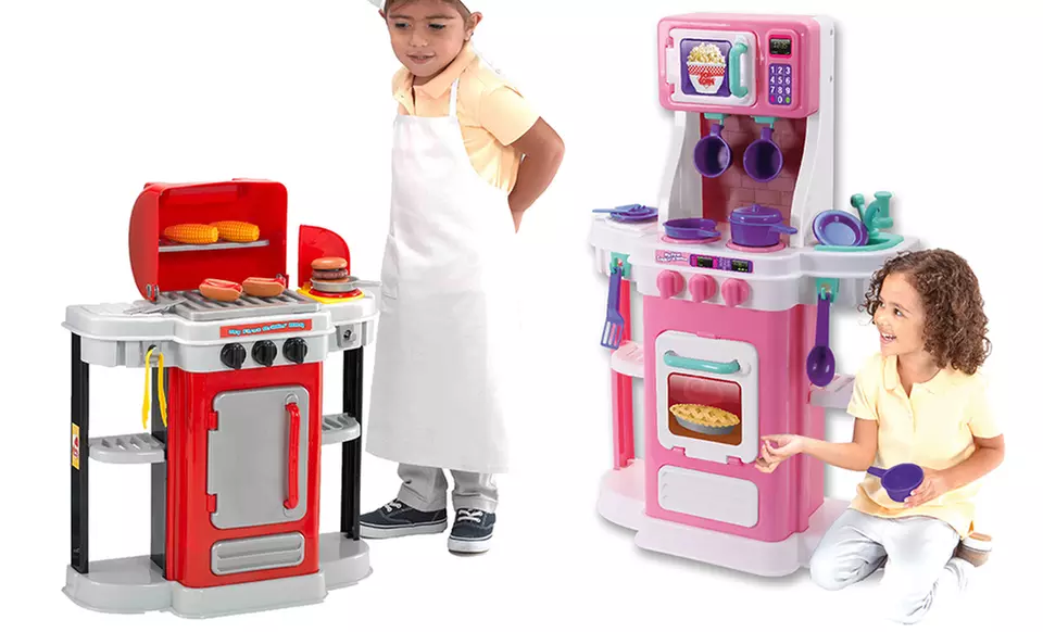 My First Grillin' BBQ or My First Cookin' Kitchen Play Set - Primary Image