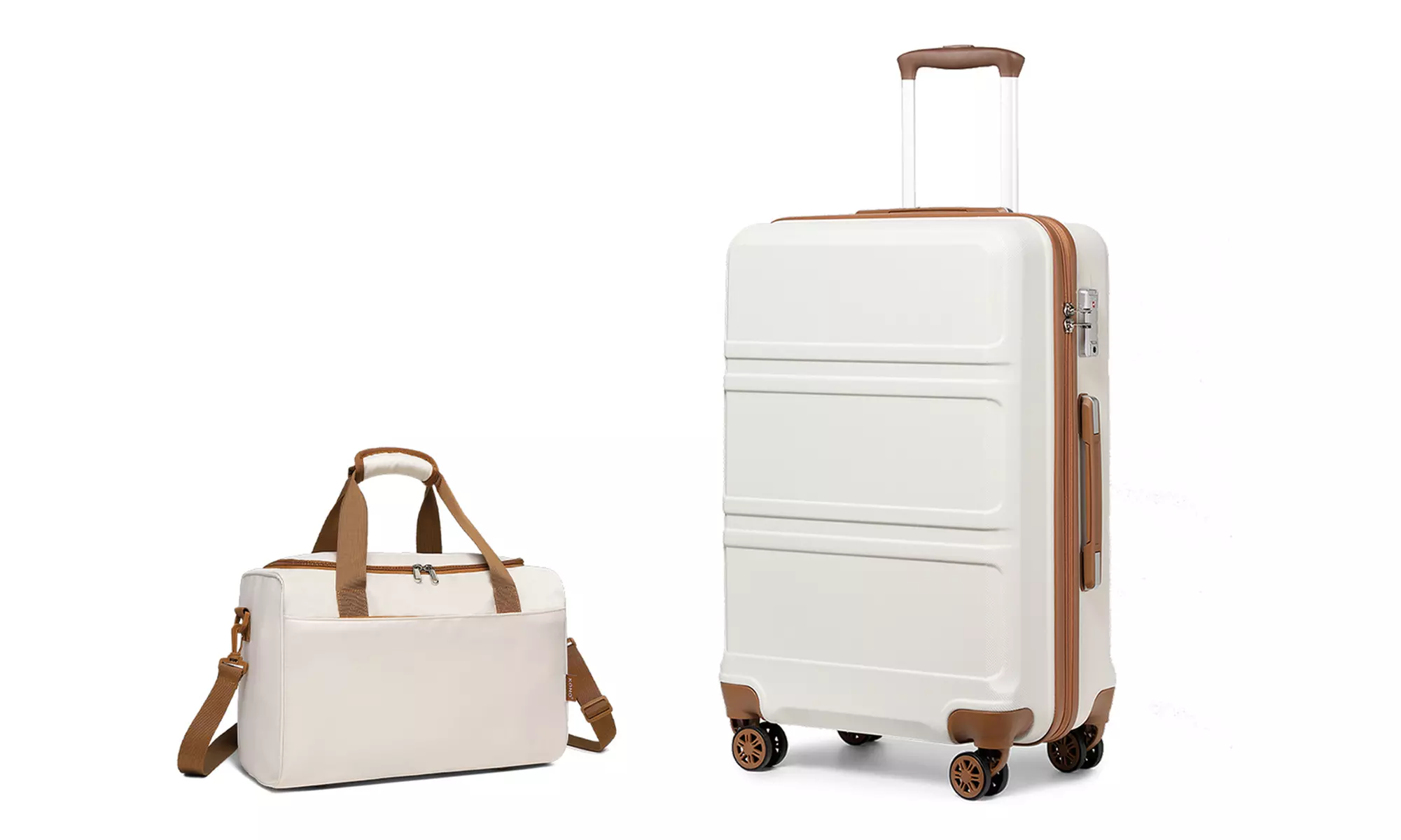 20-Zoll-Kabinenkoffer mit passender Reisetasche