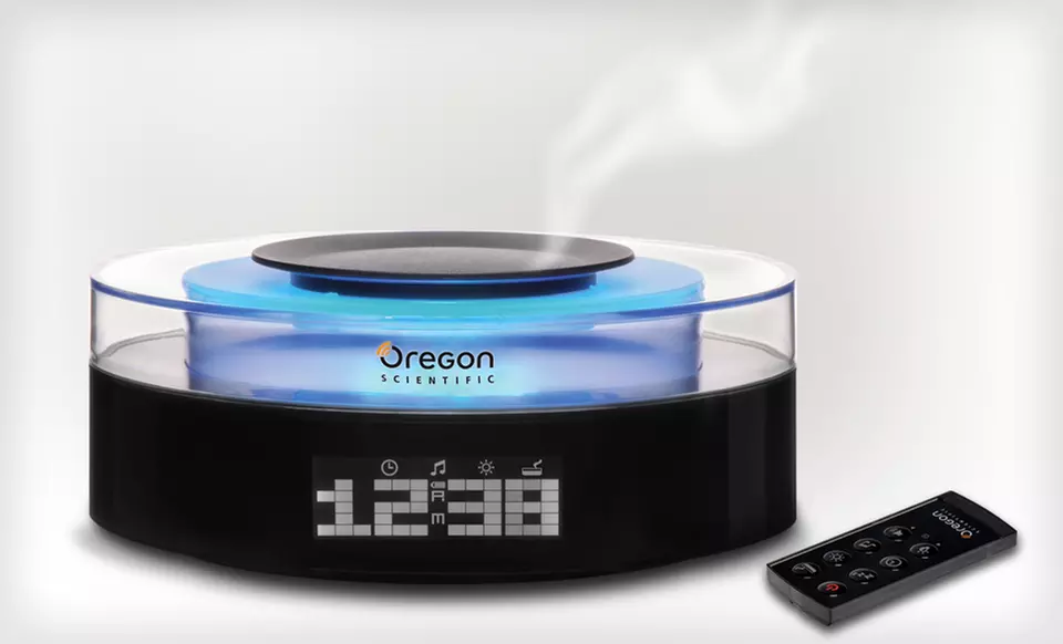 $69.99 for an Oregon Scientific Aroma Diffuser and Sound Therapy Clock ($109.99 List Price). Free Shipping and Returns. - Primary Image