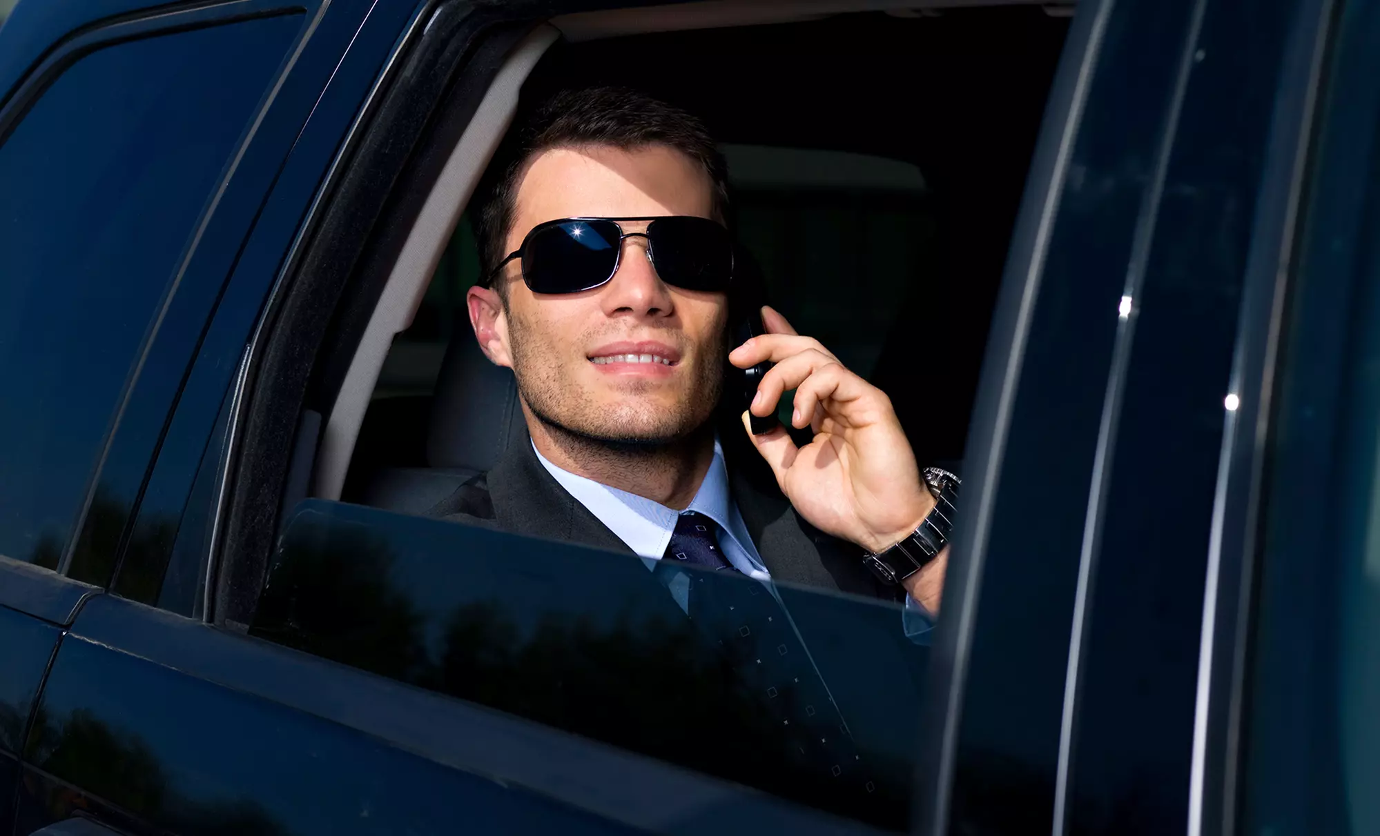 Two or Four Hours of Chauffeur Service or Airport Pick-Up Service from Albatross Transport (50% Off) - Primary Image