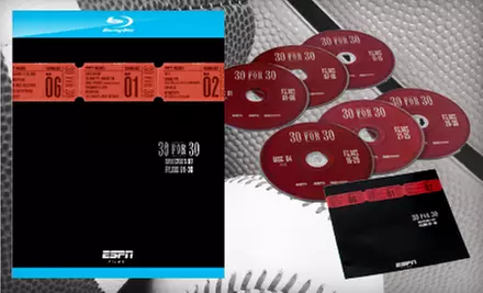 $39 for the ESPN "30 for 30" Collector's Set on Blu-ray ($99.95 Value). Shipping Included. - Primary Image