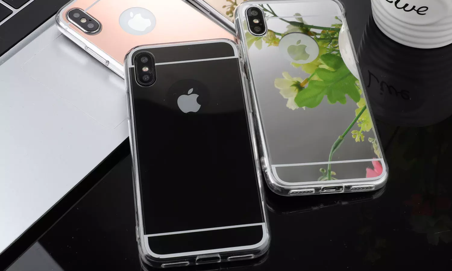 Coque de protection effet miroir, livraison gratuite - Primary Image