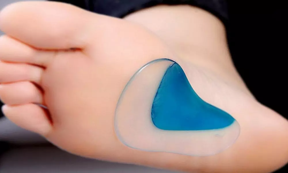 1, 2 ou 4 paires de semelles orthopédiques en gel Arch - Primary Image