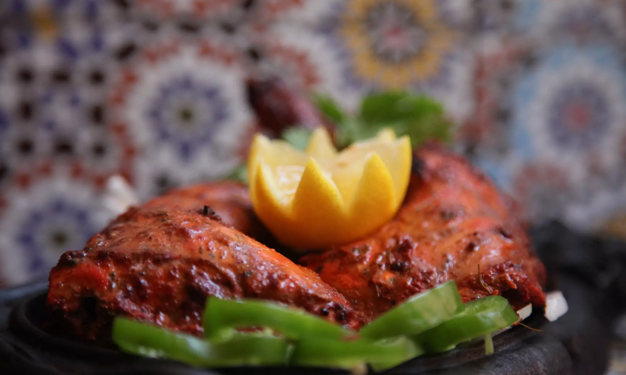 Menu indien thali viande ou végétarien