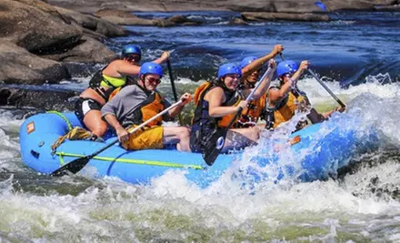 Guided Tubing or Rafting Trip on the James River from River City Rafting (Half Off) - Primary Image