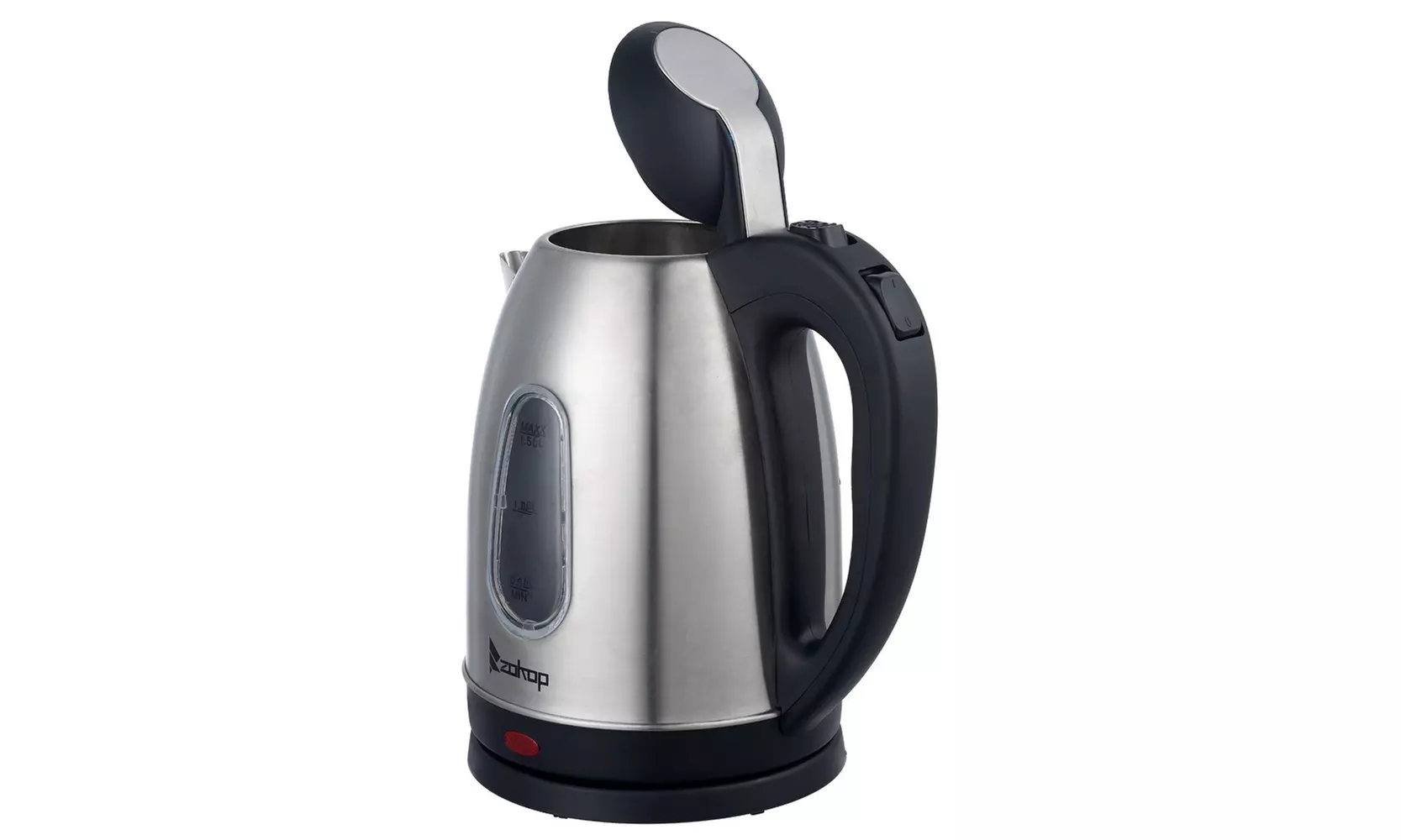 HD-1802S 120V 1200W 1.5L Stainless Steel Electric Kettle with Water Window