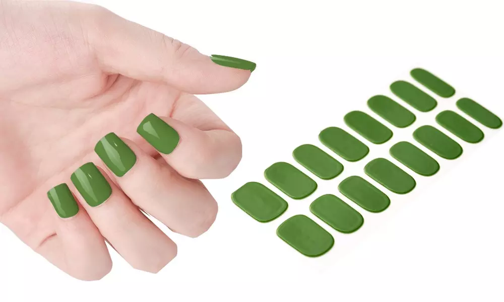 1x oder 2x 16er-Set Gel-Nagelaufkleber