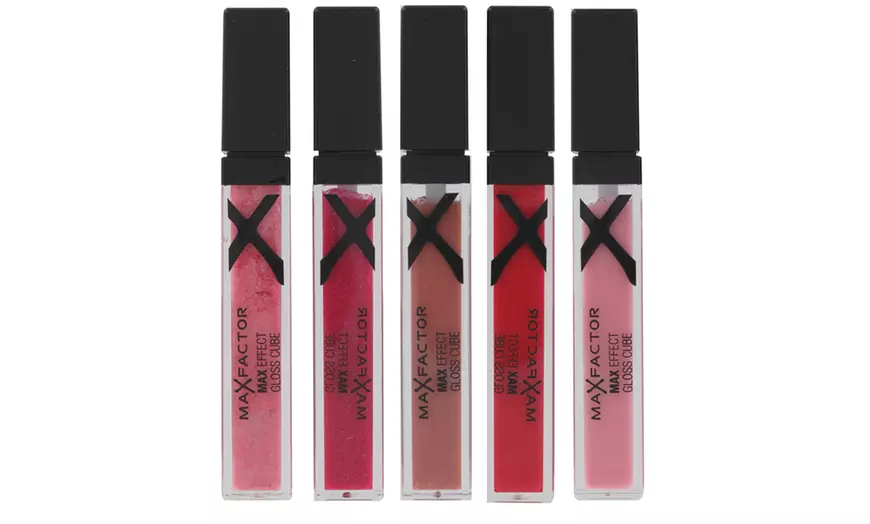 Image 1: Five Max Factor Lip Glosses
