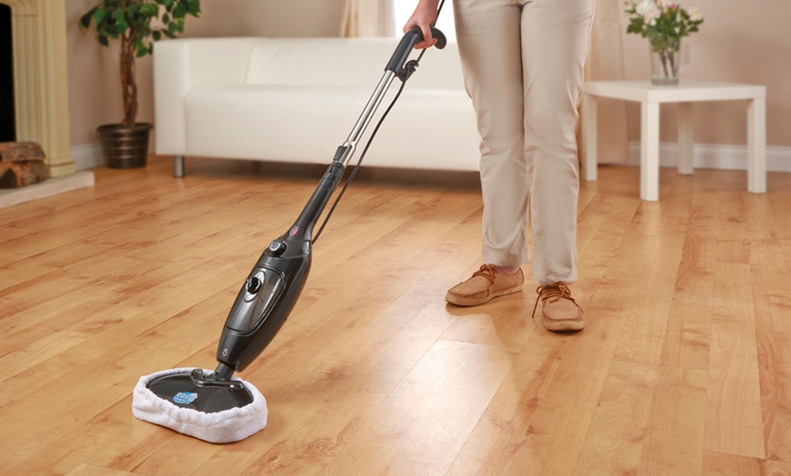 Image 8: Steam Mop System with Accessories