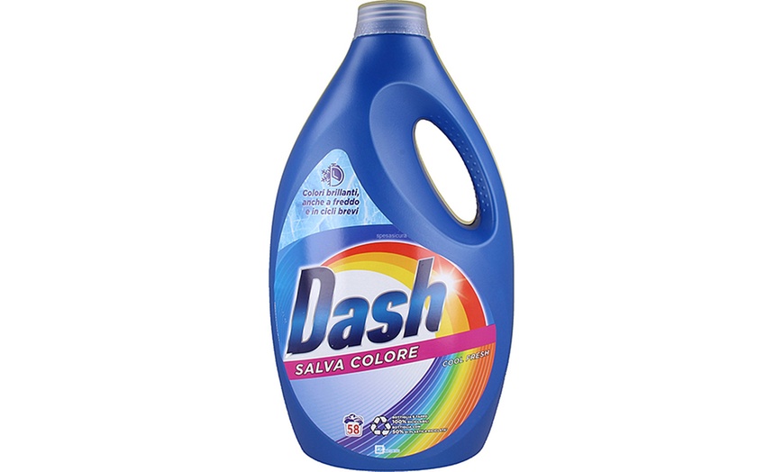 Image 3: 4 confezioni di detergente liquido Dash per lavatrice