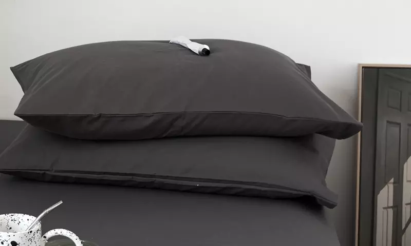 Pure Cotton 2 Piece Pillowcase Set