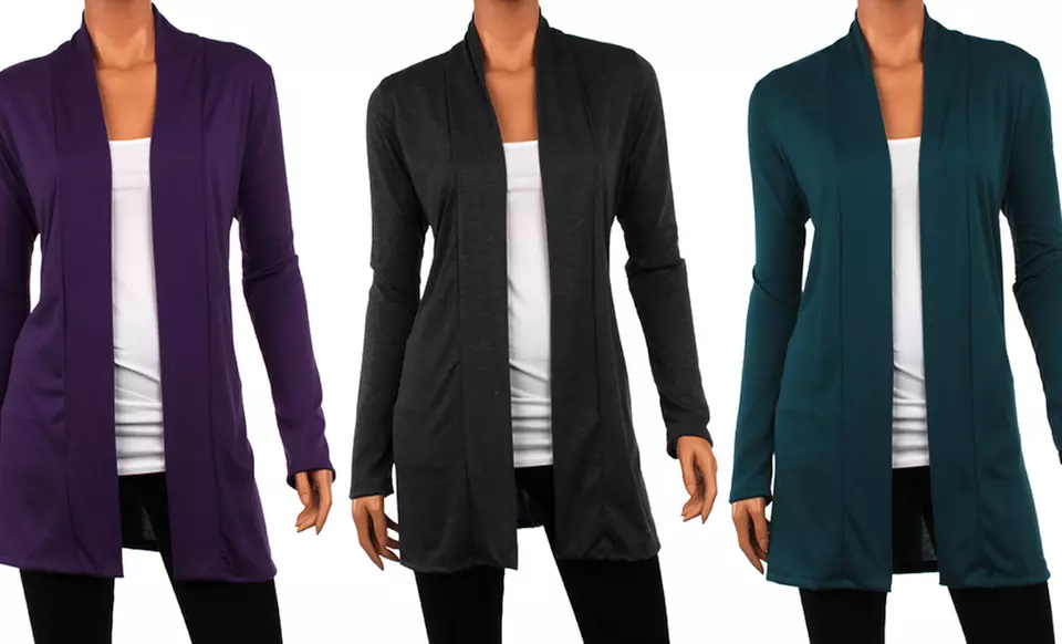 Women's Draped Cardigan - Primary Image