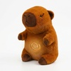 Image 3: Breathing Capybara Plush Toy
