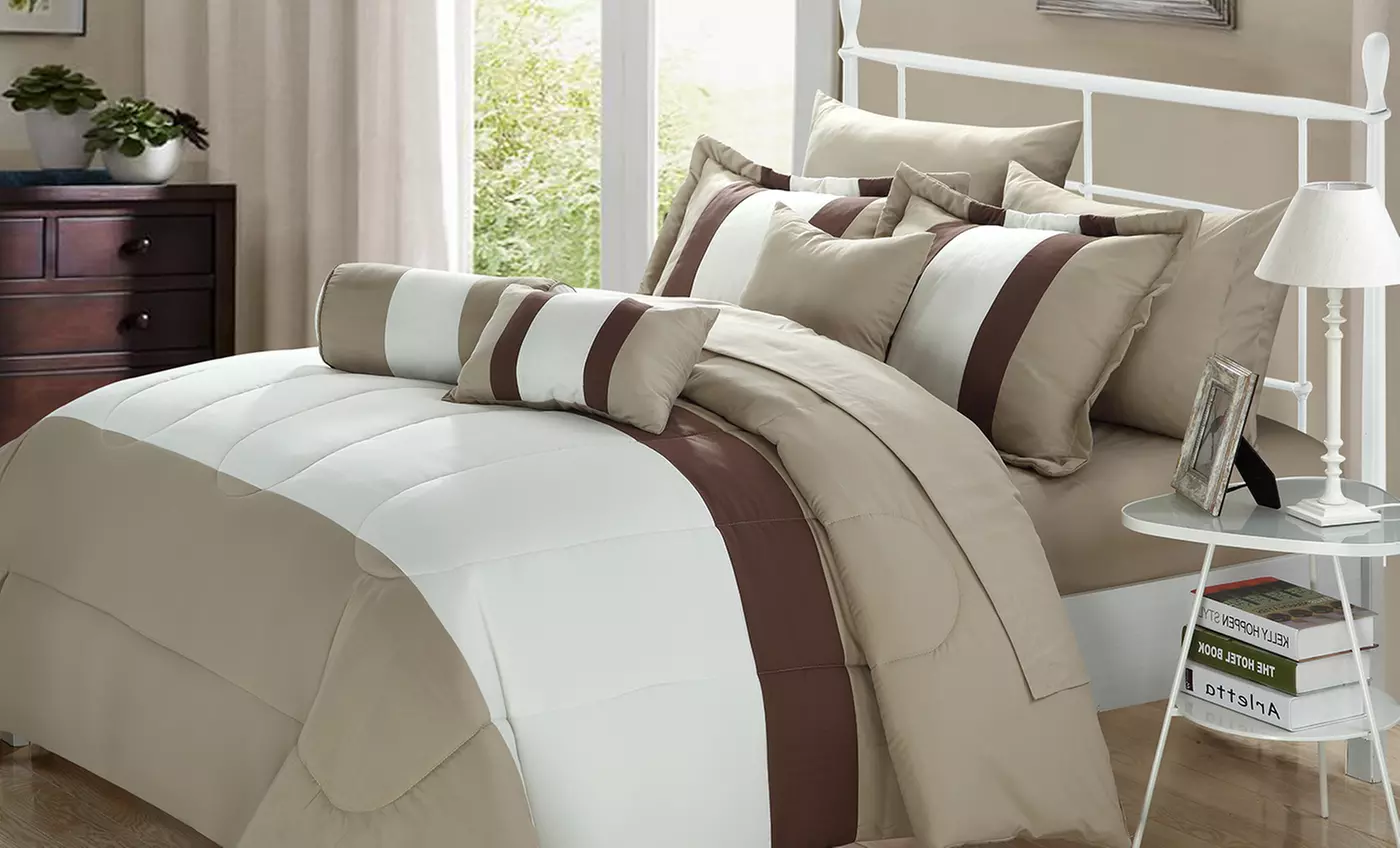 Serenity 10-Piece Microfiber Comforter and Sheet Set - Second Medium