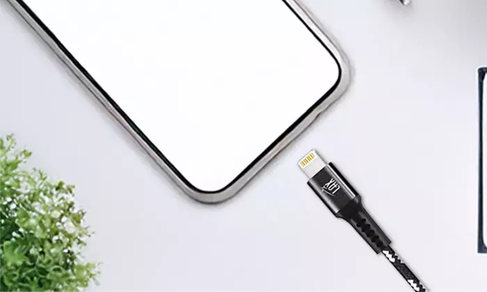 LAX Apple Certified Braided Lightning Cable for iPhone and iPad