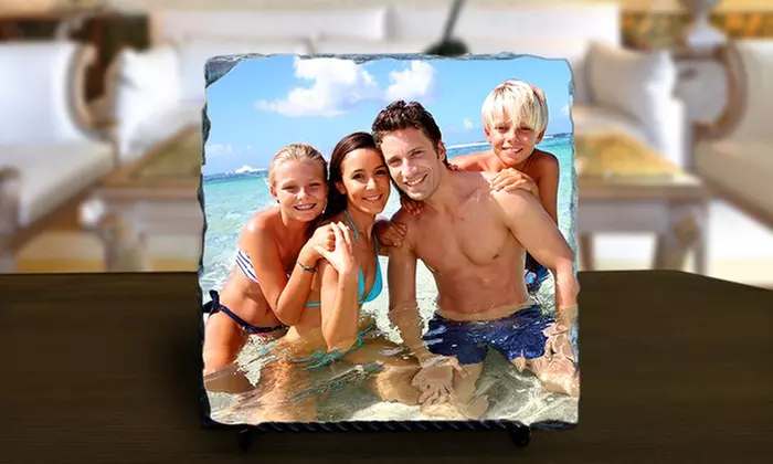 Custom Stone Slate Photo Prints from $5–$59 from PrinterPix - Second Medium