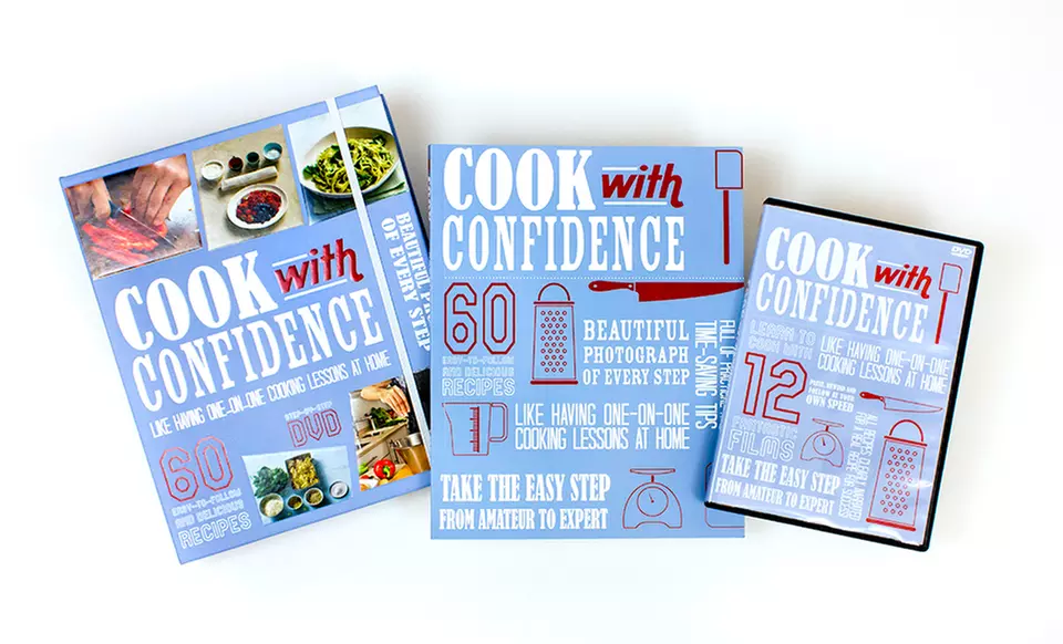 Cook with Confidence DVD and Cookbook Set - Second Medium
