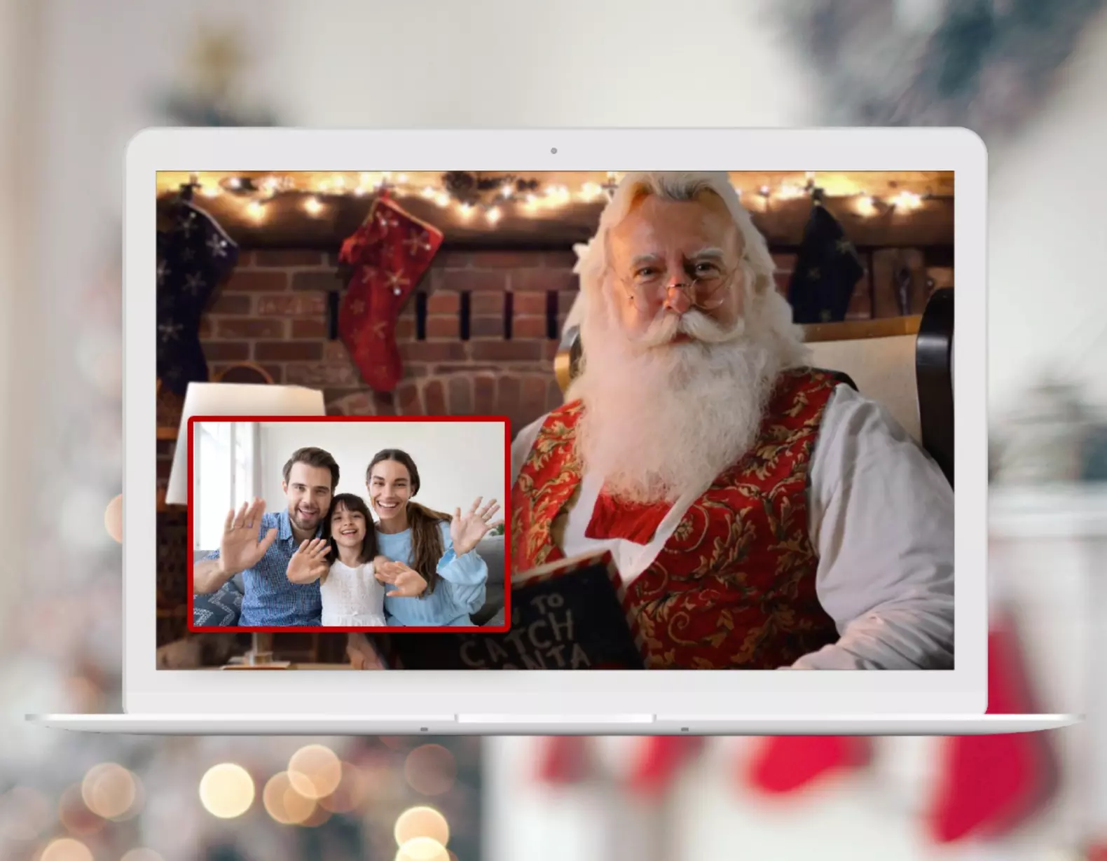 Personalized Video Message from Santa or Live Video Conversation with Santa at Santa's Club (Up to 45% Off) - Primary Image
