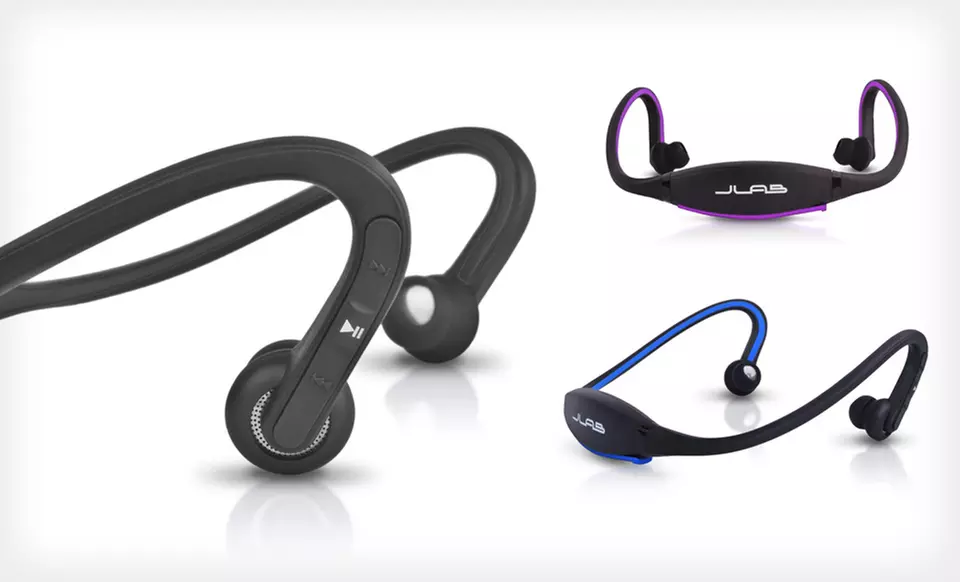 $25 for a JLab Audio Go Wireless Bluetooth Headset in Black, Blue, or Purple ($79.95 List Price). Free Shipping. - Primary Image