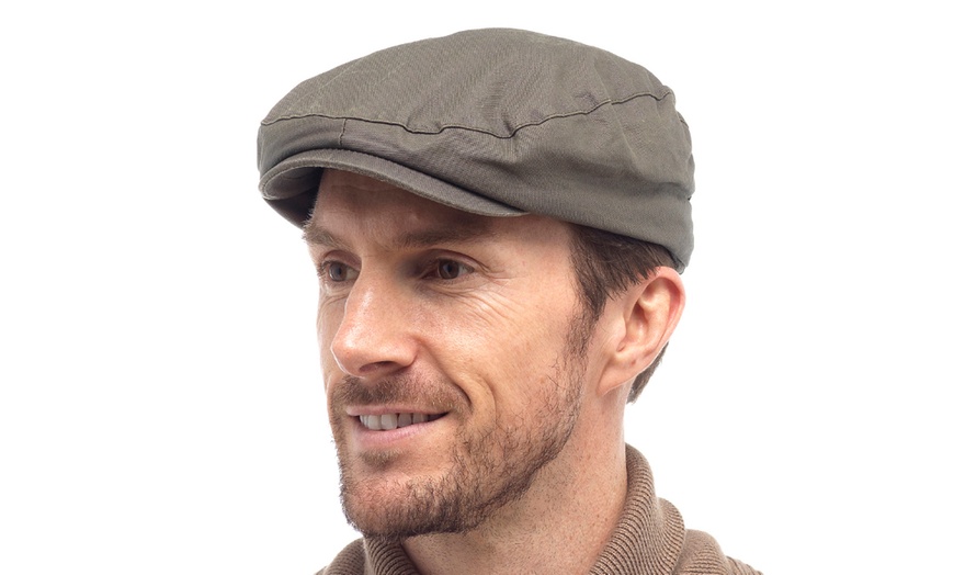 Image 2: Tom Franks Men's Flat Cap