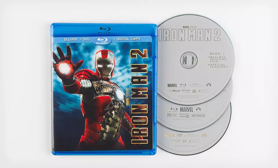 Iron Man 1 or 2 on Blu-ray - Second Medium