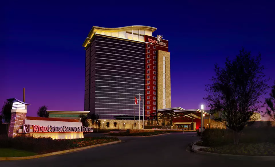 One- or Two-Night Stay with Options for Spa Treatments and Gaming Credits at Wind Creek Casino & Hotel in Atmore, AL - Primary Image