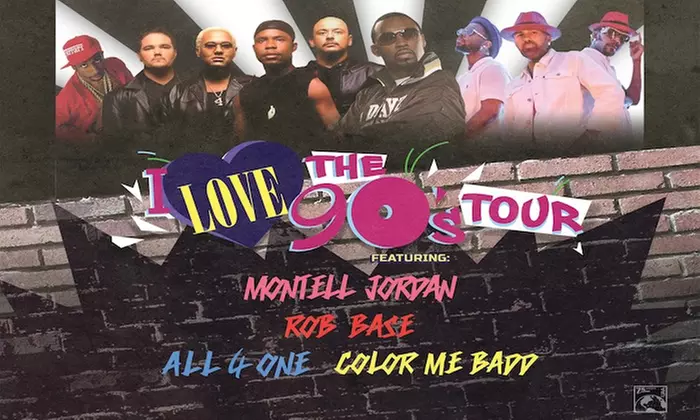 I Love The 90's w/ Montell Jordan, All 4 One, Color Me Badd, Rob Base - Primary Image