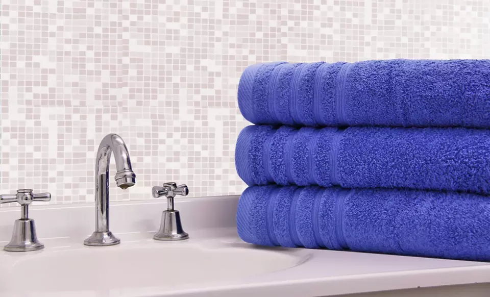 2-Pack of Cotton Bath Sheets or 3-Pack of Cotton Bath Towels - Primary Image