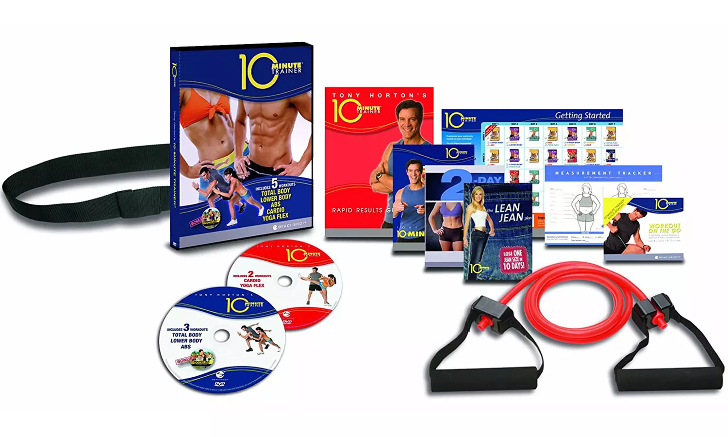 Beach Body Tony Horton's 10-Minute Workout Kit (9-Piece) - Primary Image