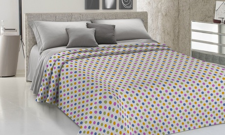 Copriletto primavera estate Pois disponibile in 3 dimensioni