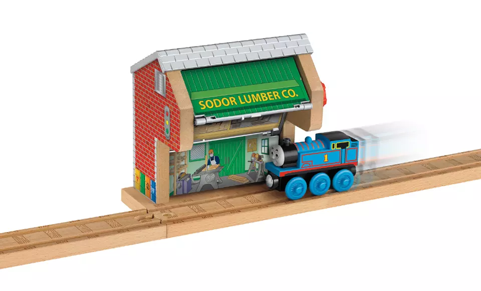 Thomas and Friends Wooden-Railway Play Sets. Multiple Options Available from $24.99–$36.99. - Second Medium