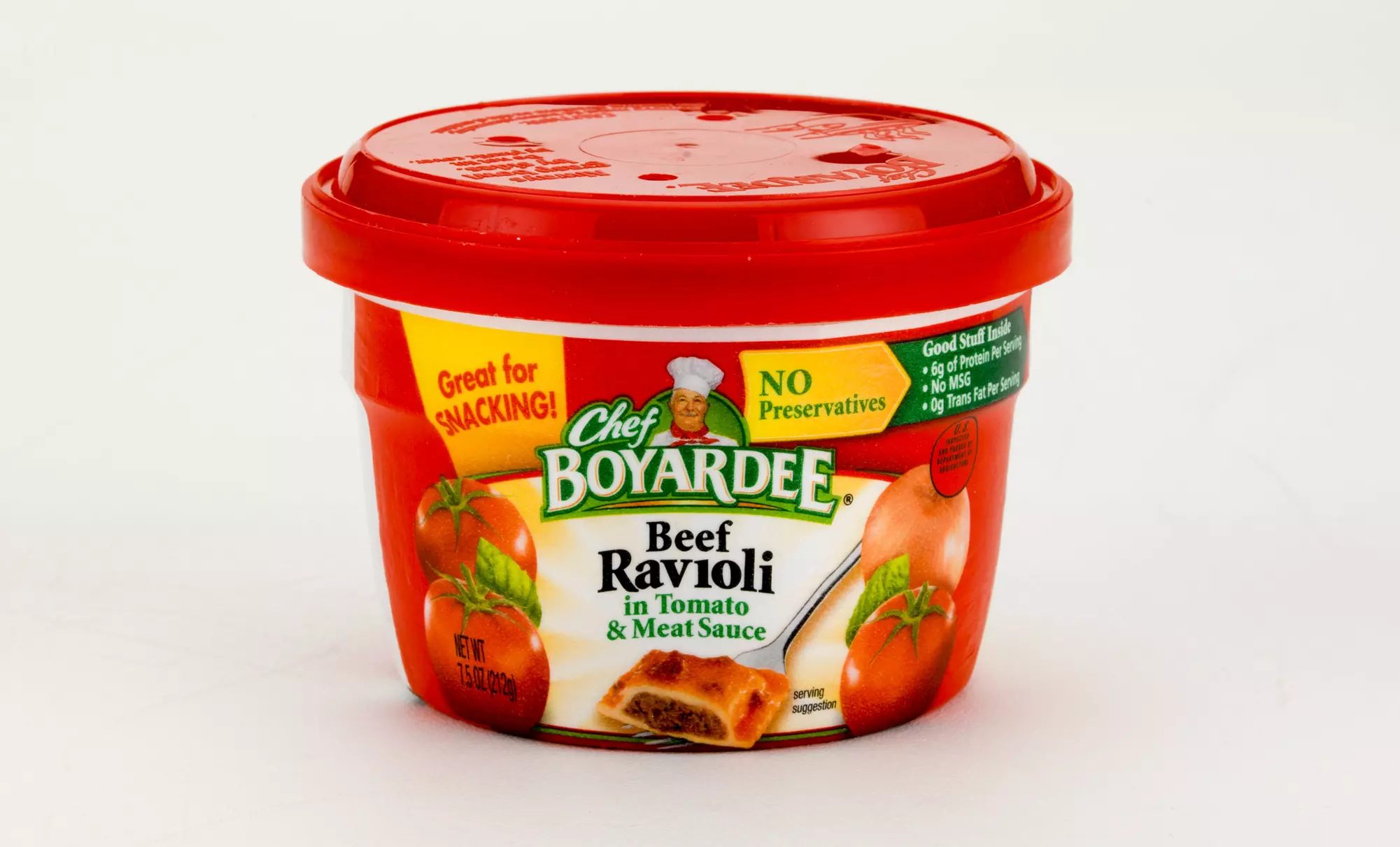 Chef Boyardee Microwaveable Meals; 12-Pack of 7.5 Oz. Bowls + 5% Back in Groupon Bucks. Multiple Flavors Available. - Second Medium