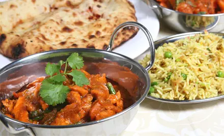 Indian Cuisine for Lunch for Two or for Dinner for Two or Four at New Asian Village (Half Off) - Primary Image